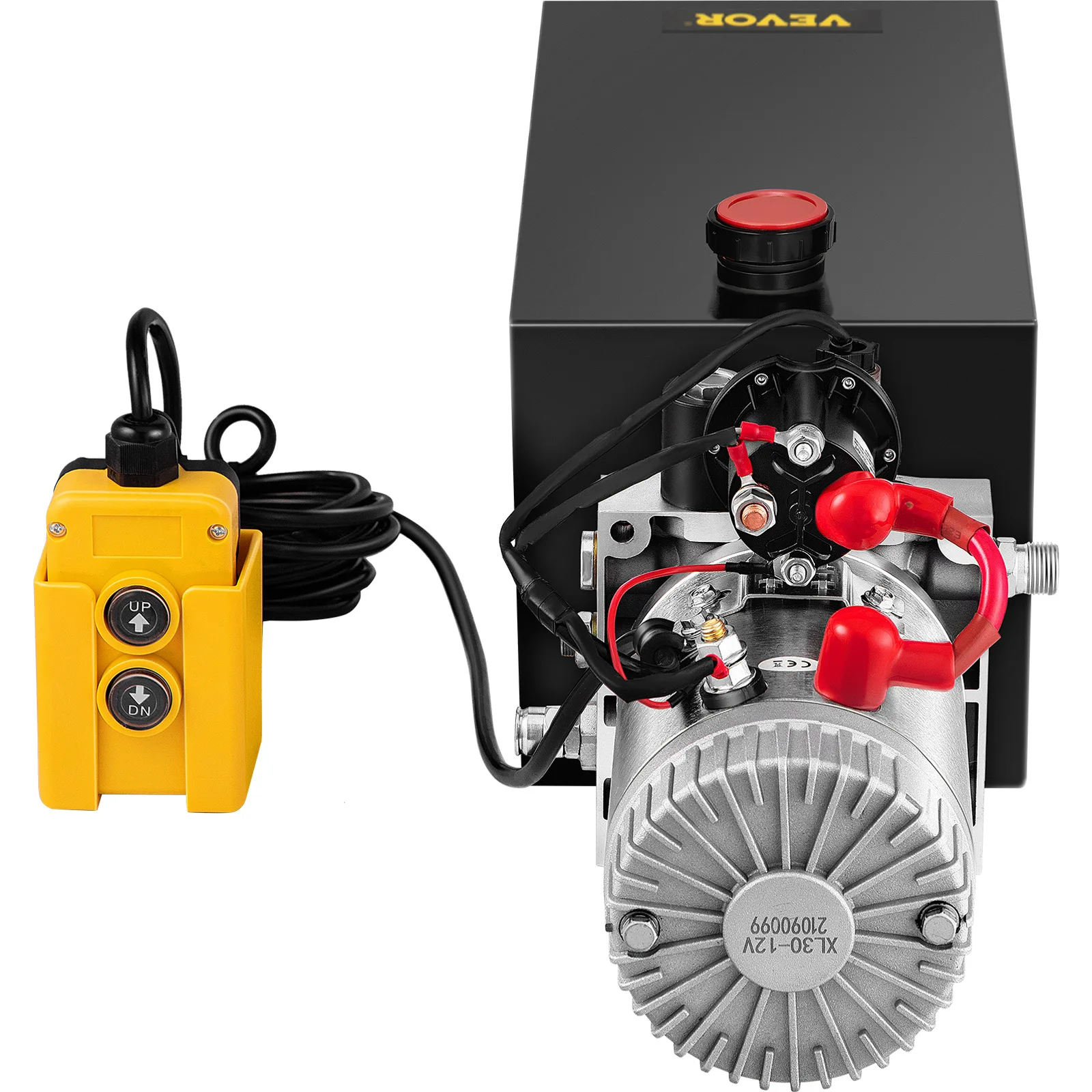 Auto Repair Shop Equipment - Einzelfunktions-4L-Fahrzeug-Hydraulikpumpe mit Eisenbox 2950 PSI Autohebebühne