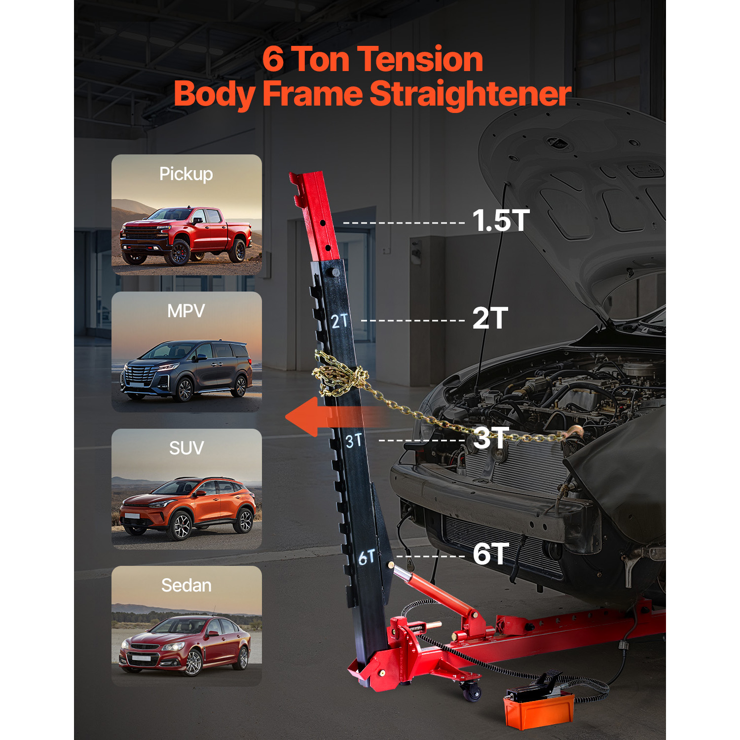 VEVOR Karosserie-Rahmenabziehe – Auto Repair Shop Equipment Bewertung und Preis